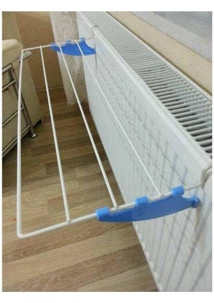 Hızlı Kurutma 5 Tel Portatif Kalorifer Çamaşır Kurutmalığı 60 cm