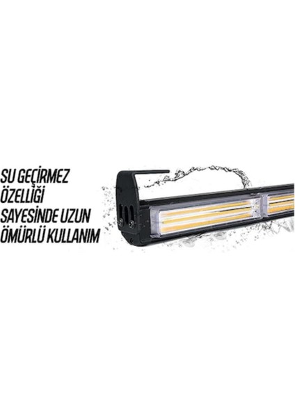 Off Road LED Bar Yürüyen Çakar LED Beyaz  88 cm