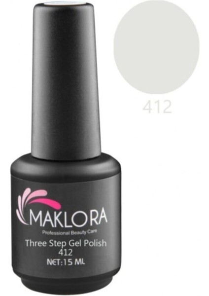 Three Step Gel Polish Kalıcı Oje 15 ml | 412 French