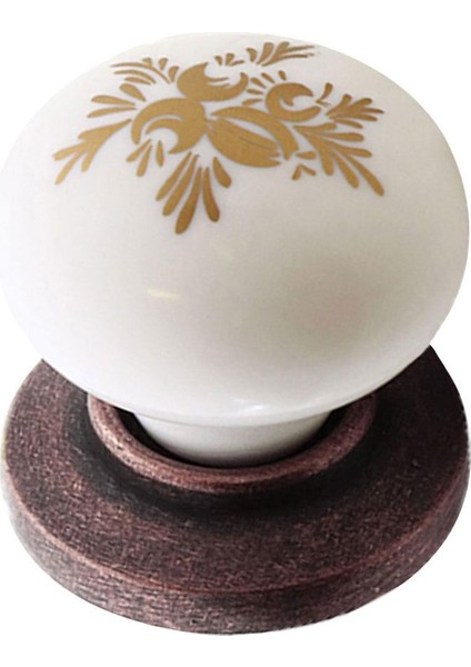 Mobilya Çekmece Dolap Kapak Kulpu Kulbu Antik Bakır Polimer Kulp