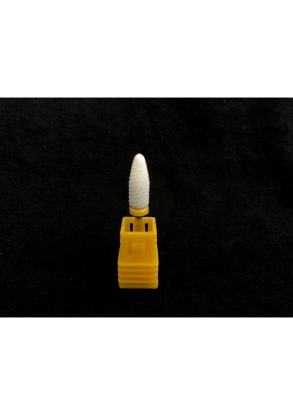 Seramik Freze Ucu Protez Tırnak Törpüsü Sarı TRNDRILBIT0012