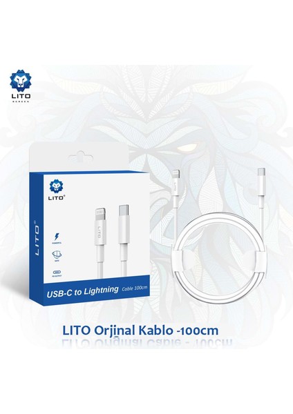 Usb-C To Lightning Şarj ve Data Kablosu,1 Metre