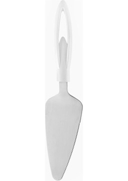 Balerin Tasarım Saplı Metal Pasta Spatulası
