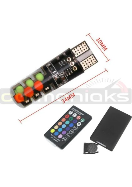 T10 Rgb Kumandalı Park Ampulleri Modlu fiyatları