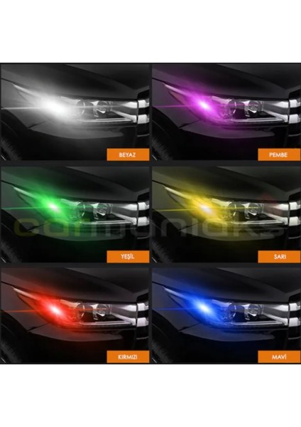 T10 Rgb Kumandalı Park Ampulleri Modlu modelleri