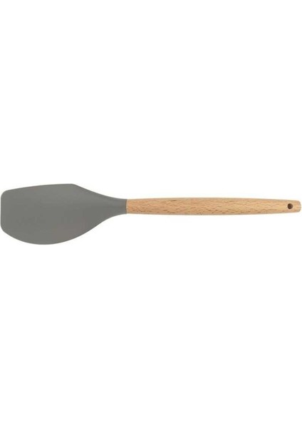 Silikon Sıyırma Spatulası Ahşap Sap (Ash-13) - V