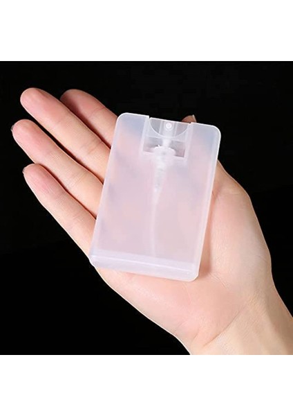 3 Adet Parfüm Şişesi Sıvı Doldurulabilir Mini Çanta Cep Boy 20 ml Plastik Boş Parfüm Şişesi 3 Adet