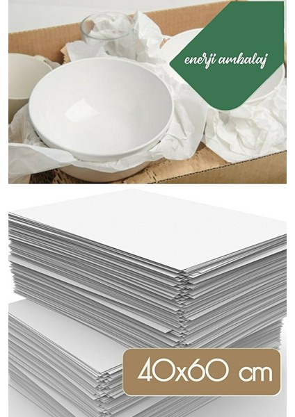 40X60 Tabak - Bardak Sarma Taşıma Taşınma Paketleme Kağıdı 100 Adet PAKET100