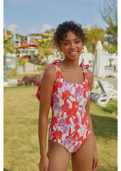 Yeni Sezon Omuzdan Bağlamalı Mayo M2475 Desenli modelleri