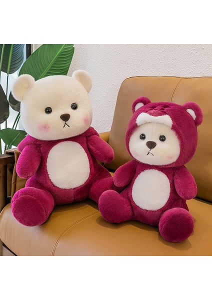 Lina Ayı Çilek Ayı Bebek Peluş Oyuncak Yastık Bebeğe Dönüşüyor (Yurt Dışından) fiyatları