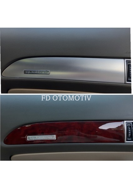 FD Damla Etiket Audi A6 C6 Full Set ( Maun Renk ) Torpido Konsol Maun Kaplama fırsatları