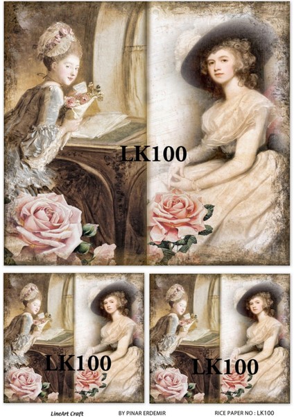 Pirinç Dekopaj Kağıdı LA-LK100