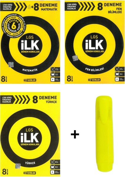 LGS İlk Dönem Matematik Fen Türkçe Deneme Sınavları