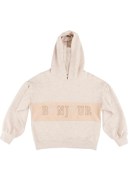 Kiz Çocuk Kapüşonlu Sweatshirt 14062 fiyatları