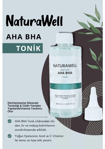 Tonik Glycolic Acid 5% Aha Bha 200 ml