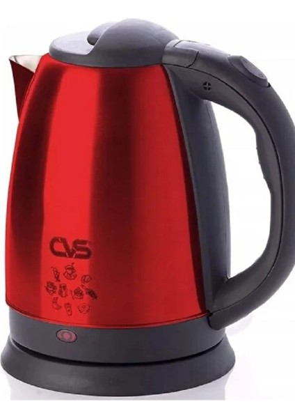 Dn 00011 Kırmızı Burgaz Çelik Kettle (Hürsan)