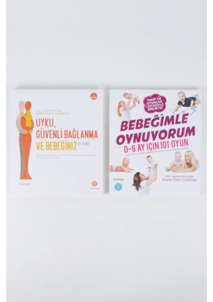 Sinem Özen 2 Li Set - Uyku GüVenli Bağlanma - Bebeğimle Oynuyorum 2 Li Set