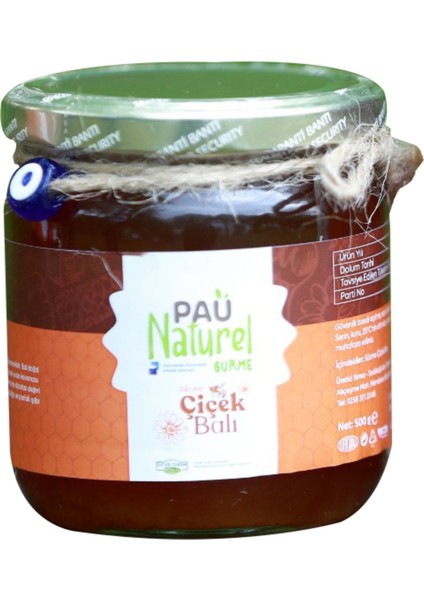 Paü Naturel Gurme Süzme Çiçek Balı 500GR