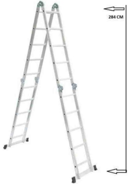 20 Basamaklı 4x5 Kırmalı Akrobat Merdiven 5,75 mt fırsatları