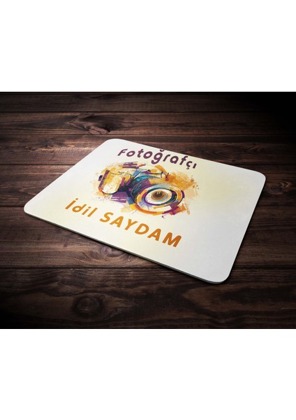 Kişiye Özel Fotoğrafçı 2 Tasarımlı Mouse Pad