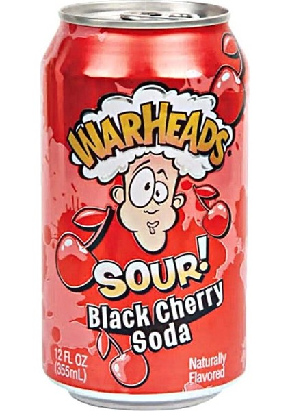 Sour Black Cherry Soda 355 ml