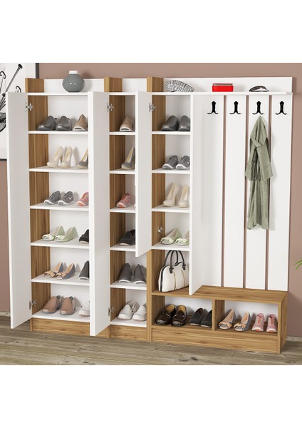 Lityum-1-2-3 Portmanto Vestiyer Ayakkabılık RS02 fırsatları