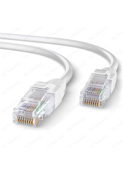 BK Teknoloji 3 Metre Cat6 Fabrikasyon Ethernet Lan Ağ Network Patch Kablo