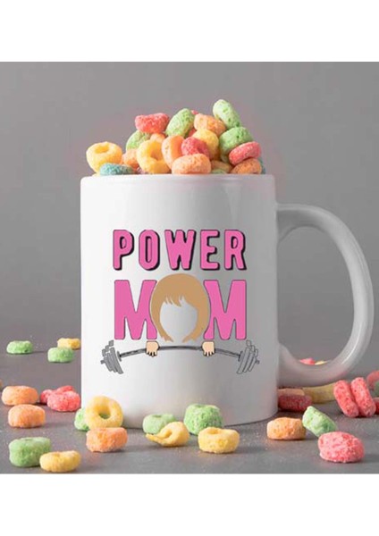 Mom Power Anneye Özel Kupa Bardak