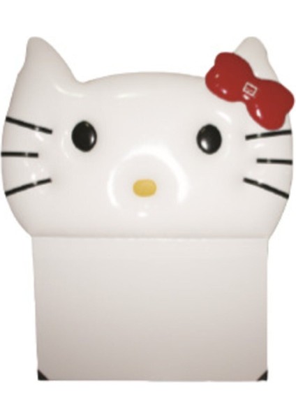 Başlık Alc Hello Kitty Model 100 cm Deri Kumaş Kedi Görünümlü El Yapımı