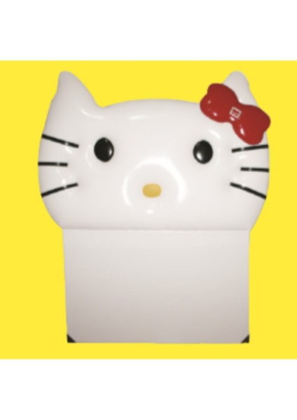 Başlık Alc Hello Kitty Model 100 cm Deri Kumaş Kedi Görünümlü El Yapımı