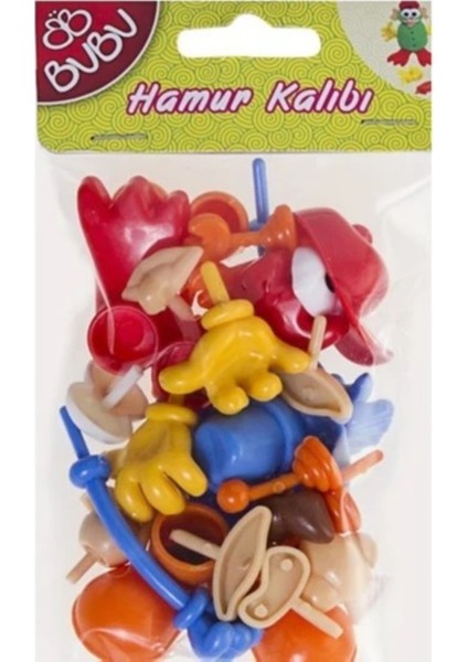 26 Parça Oyun Hamuru Kalıbı