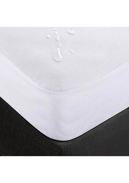 Sıvı Su Geçirmez Alez Yatak Koruyucu Pamuklu Fitted