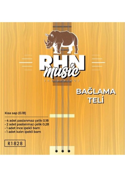 Rhn R1828 Kısa Sap Bağlama Teli (Set)