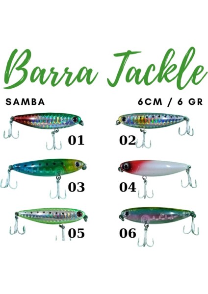 Samba 60 Su Üstü Maket Balık