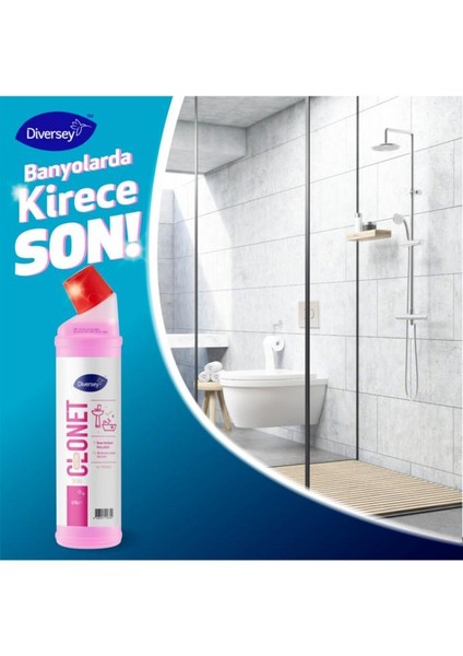 Clonet Extra Banyo Temizleyicisi ve Kireç Çözücü