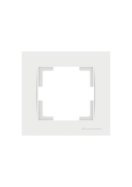 Tekli Çerçeve Rita Natural - Beyaz