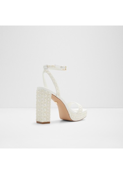 Lulu Sandalet Yüksek Topuklu Sandalet - Beyaz fiyatları