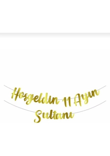 Hoşgeldin Onbir Ayin Sultani Kaligrafi