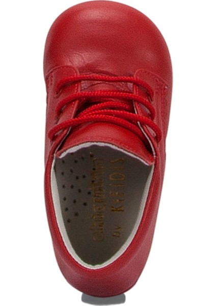 Kifidis KCH1194 Chiquitin Ilk Adım Çocuk Deri Ayakkabı 18-23 Kırmızı Deri - 20 fırsatları