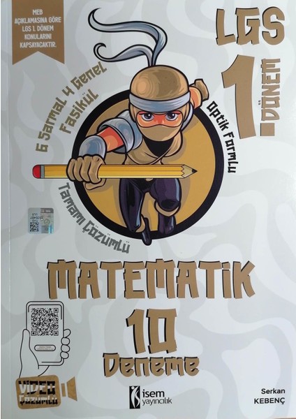8. Sınıf LGS 1.dönem Matematik 10 Deneme