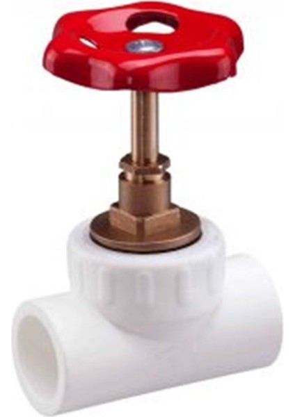 20 mm Ppr Sıva Altı Stop Vana Kelebek Başlı