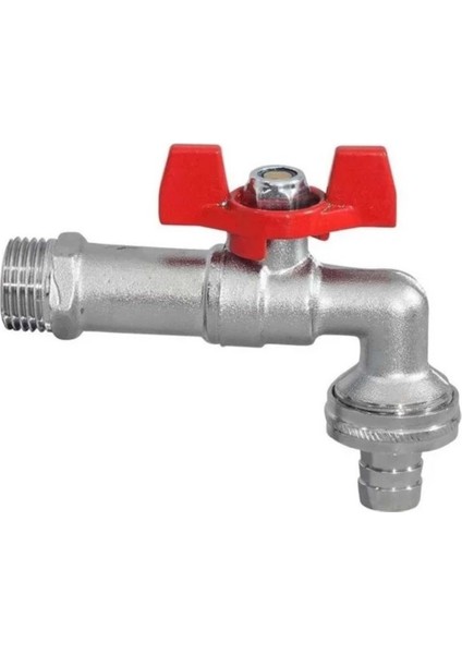 1/2 20 mm Kelebek Yerli Bahçe Musluğu