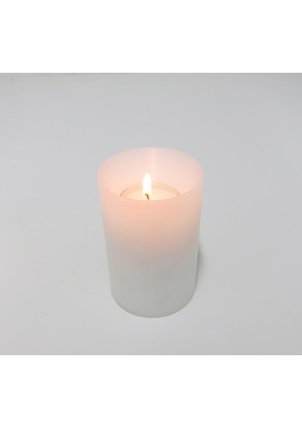 7X11 cm Derin Kesim Blok Mumluk ve Tealıght Seti fiyatları