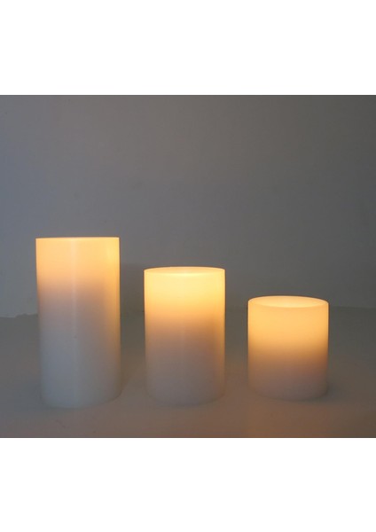 7X11 cm Derin Kesim Blok Mumluk ve Tealıght Seti fırsatları