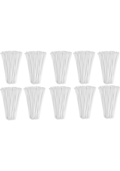 Cırt Kelepçe 3.6X150 mm Beyaz 10 Paket 1000 Adet Kablo Bağı 3.6X15 cm