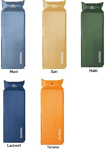 Ultralight Şişme Kamp Matı | 185*60*2.5 cm |