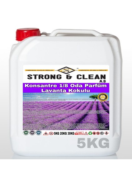 Oda Parfüm Konsantre 1/8 Lavanta Kokulu 5 kg