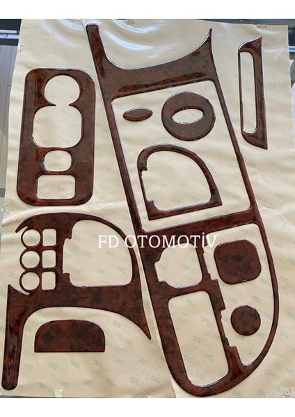 FD Otomotiv Ford Transit 1999 Maun Renk Konsol Kaplama