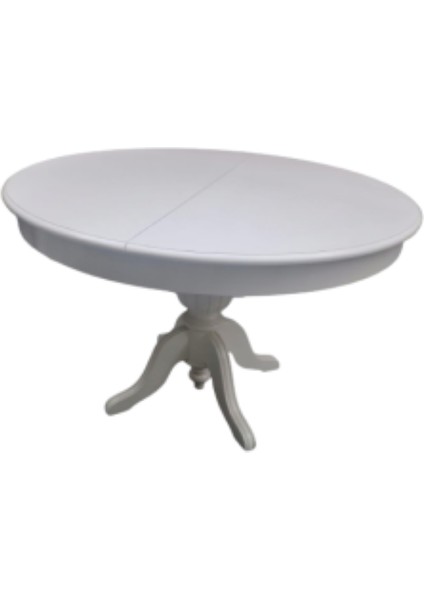 Masa Baba Ihlamur Ağacı Ayak Açılır 100 cm Ahşap Mdf Parlak Krem Lake Boya Kutuda Sevk El Yapım modelleri