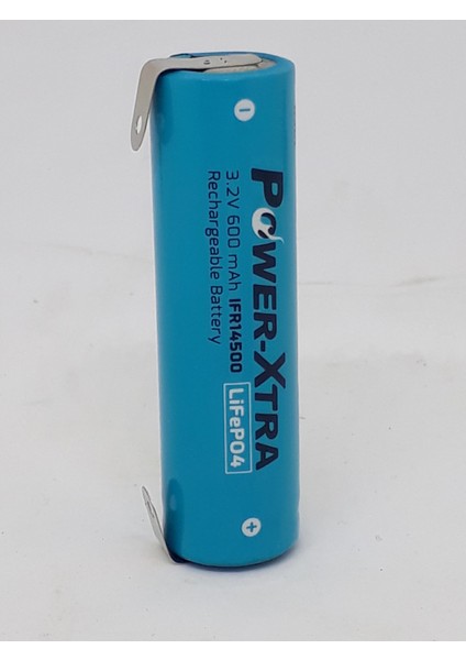 3.2 V 600 Mah IFR14500 Aa LIFEP04 Şarjlı Traş Makinası Pili